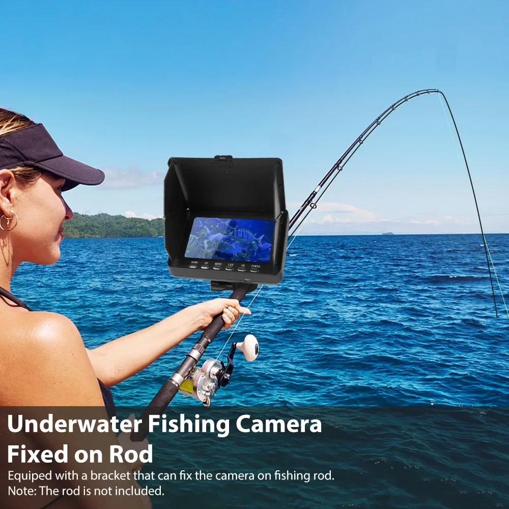 어군탐지기 5.0 인치 LCD 디스플레이 수중 낚시 카 - Fish Finder Cable 리뷰 및 가격