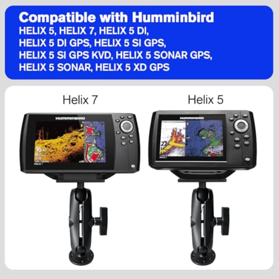카약/보트 어군탐지기 마운트: 알루미늄, 1.5 볼 헬 - Fish Finder Mount 리뷰 및 가격