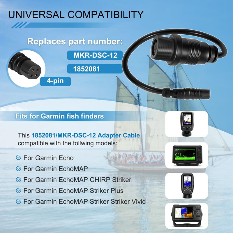 1852081 MKR-DSC-12 Garmin, Min - Fish Finder Cable 리뷰 및 가격