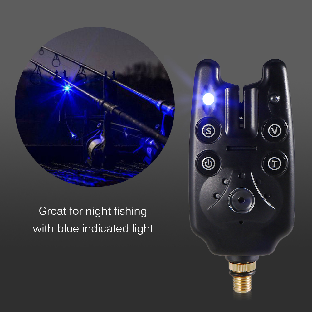 Lixada 무선 낚시 바이트 알람 세트, 디지털 낚시 - Bite Indicator 리뷰 및 가격